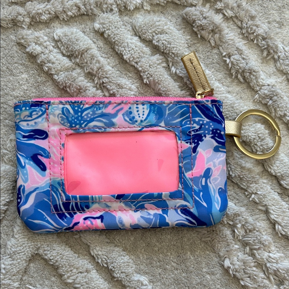 Lilly Pulitzer Multicolor Keychain Wallet - Picture 2 of 2